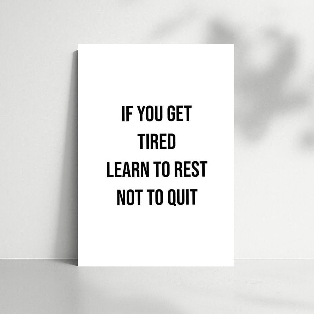 Inspirational Motivator: Find Strength in Rest
