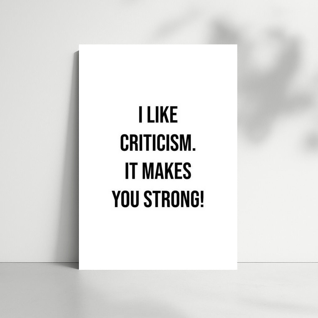 The Power of Criticism: Motivation and Inspiration for Leaders