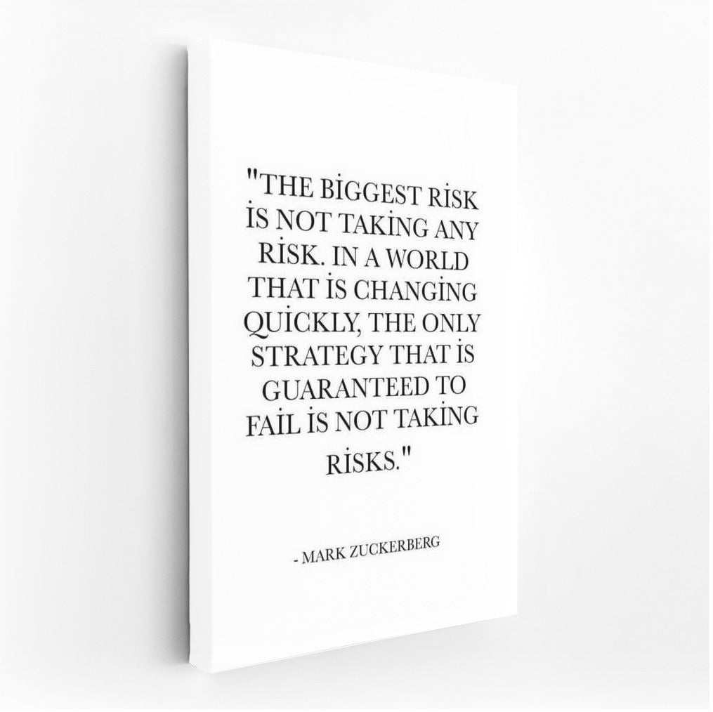 Risk and Success: Motivational Quotes from Mark Zuckerberg