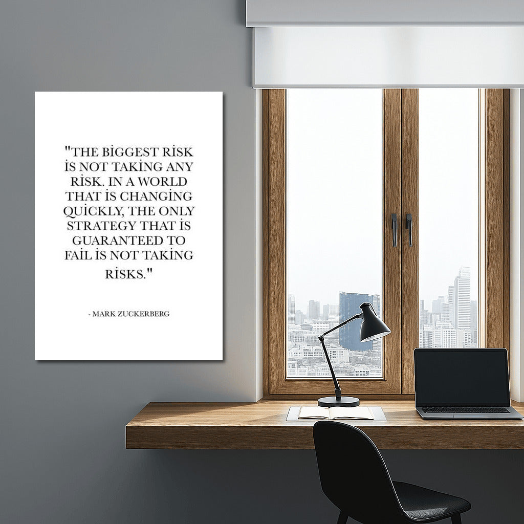 Risk and Success: Motivational Quotes from Mark Zuckerberg