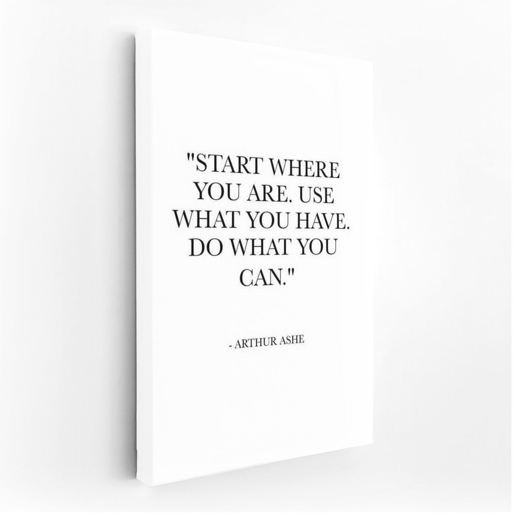 Start with Yourself: Motivation and Inspiration from Arthur Ashe