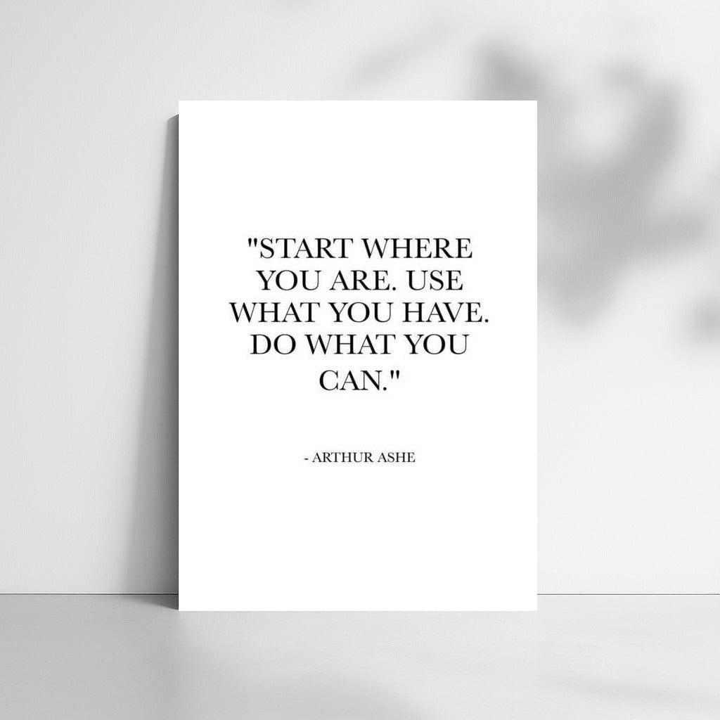 Start with Yourself: Motivation and Inspiration from Arthur Ashe