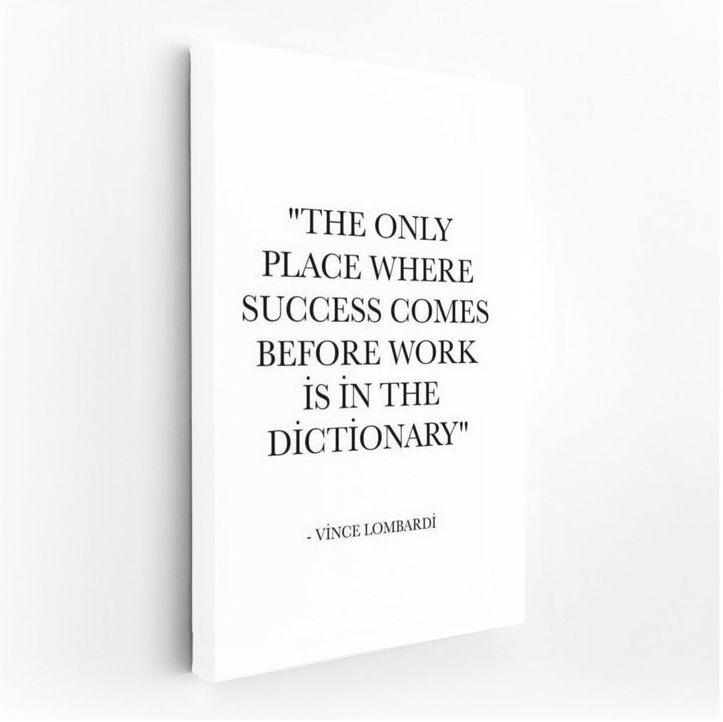 Vince Lombardi's Motivation: Success Through Effort