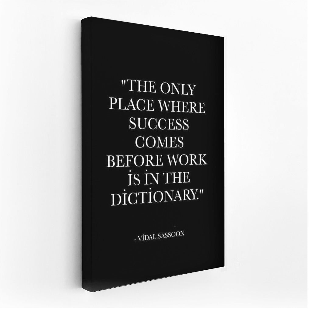 The Secret of Success: Motivation and Inspiration from Vidal Sassoon