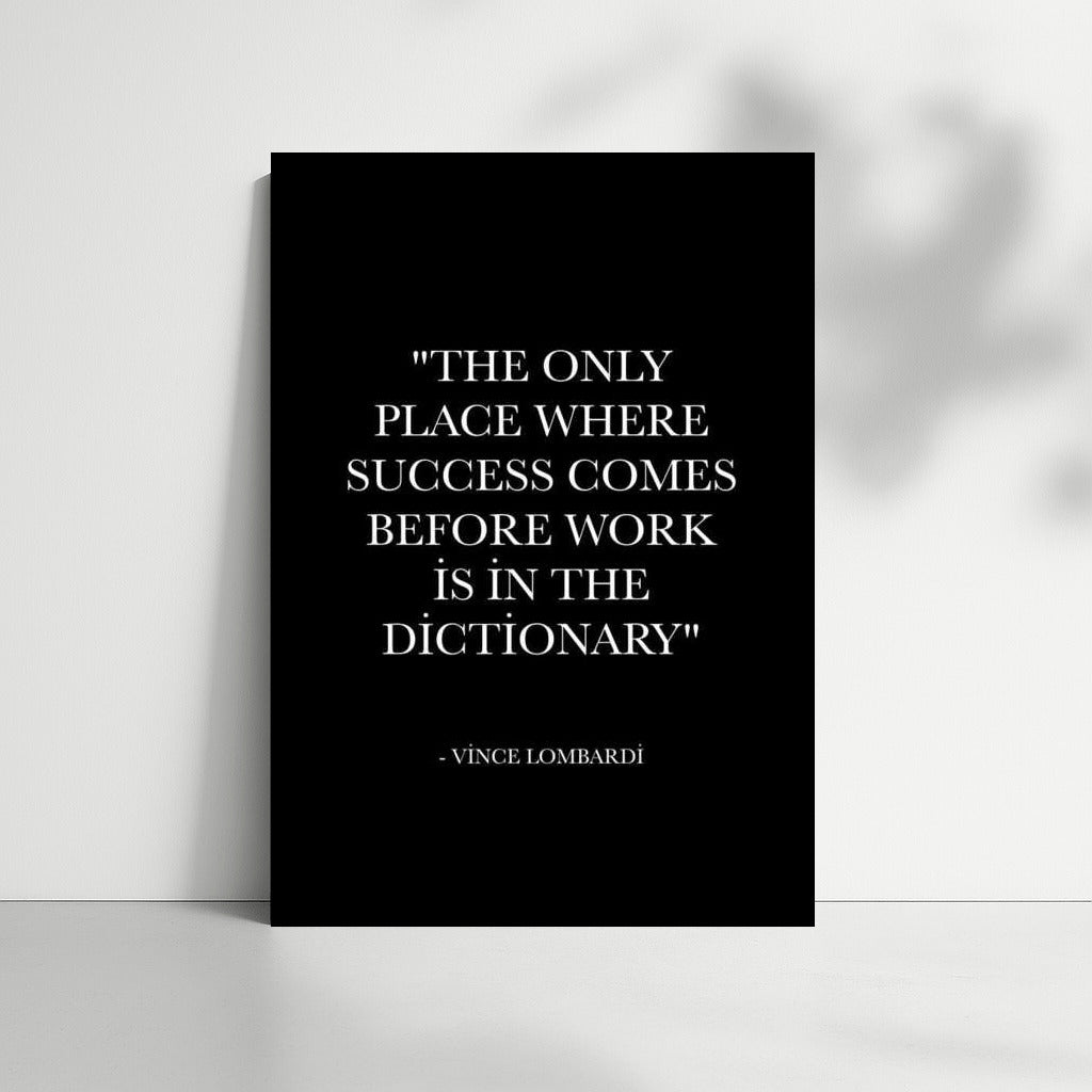 Motivation and Success: Inspiration from Vince Lombardi