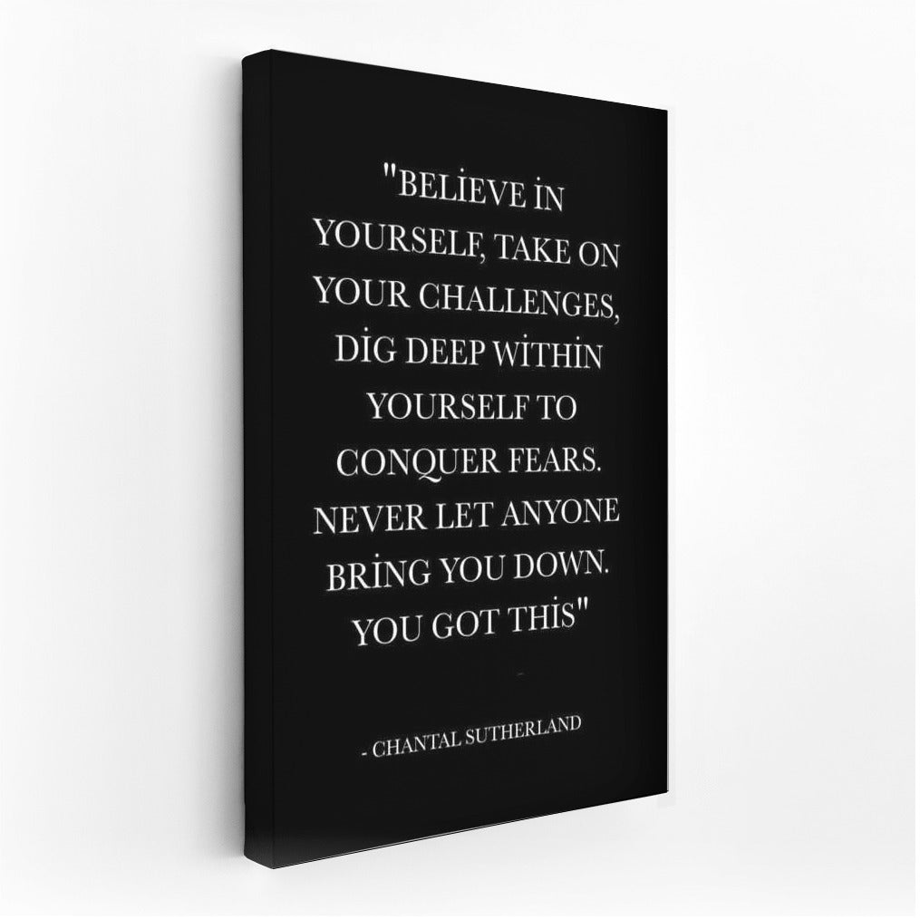 Inspiration and Strength: Overcome Fears, Believe in Yourself