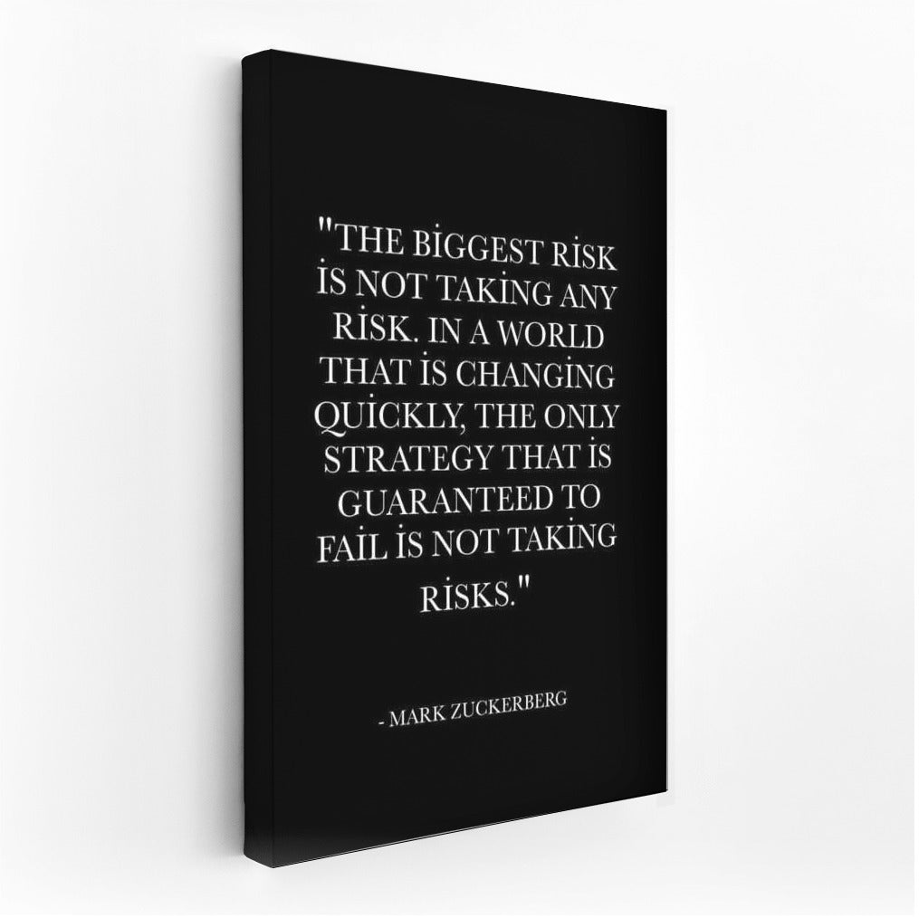 Risk and Success: Motivational Quote by Mark Zuckerberg to Inspire Every Day