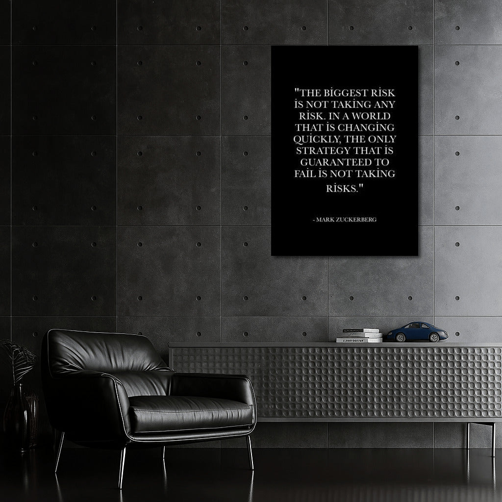 Risk and Success: Motivational Quote by Mark Zuckerberg to Inspire Every Day