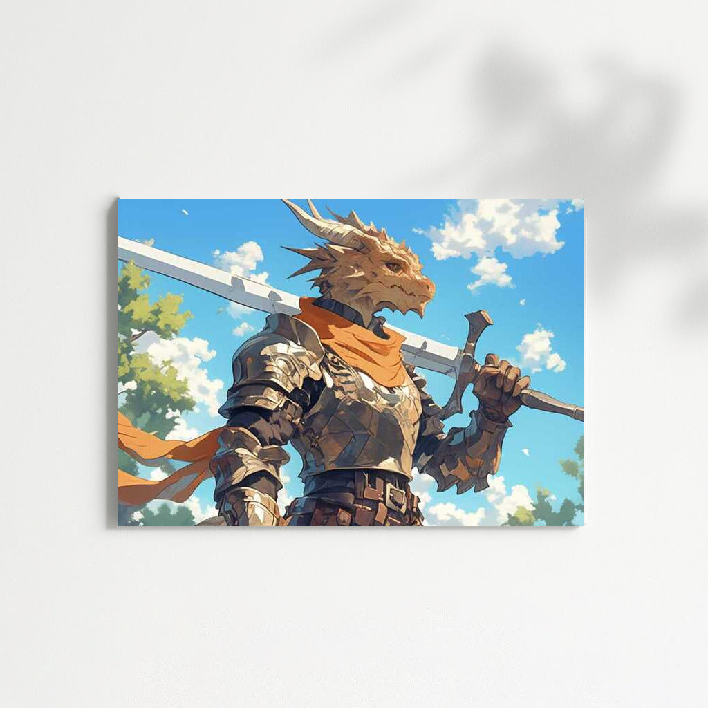 Fantasy Incarnation: Anthropomorphic Dragon Warrior