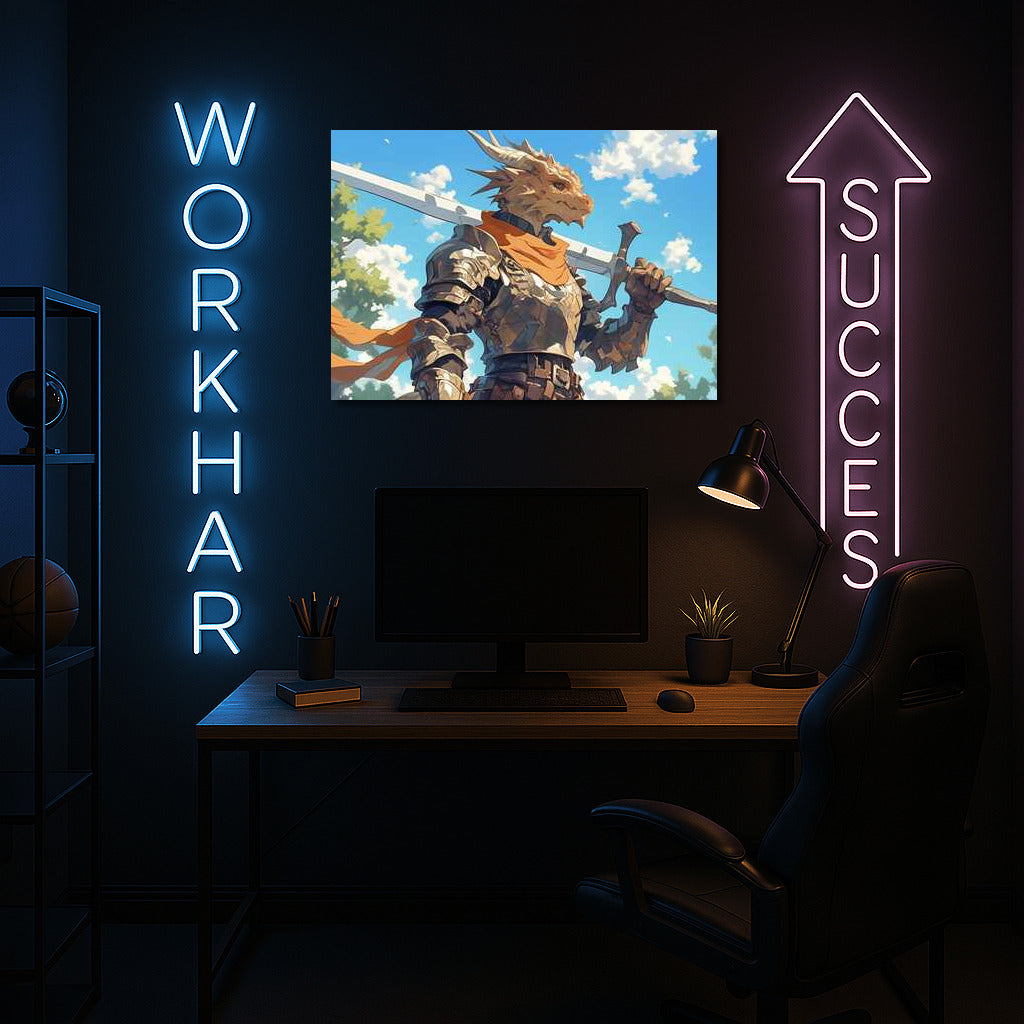 Fantasy Incarnation: Anthropomorphic Dragon Warrior