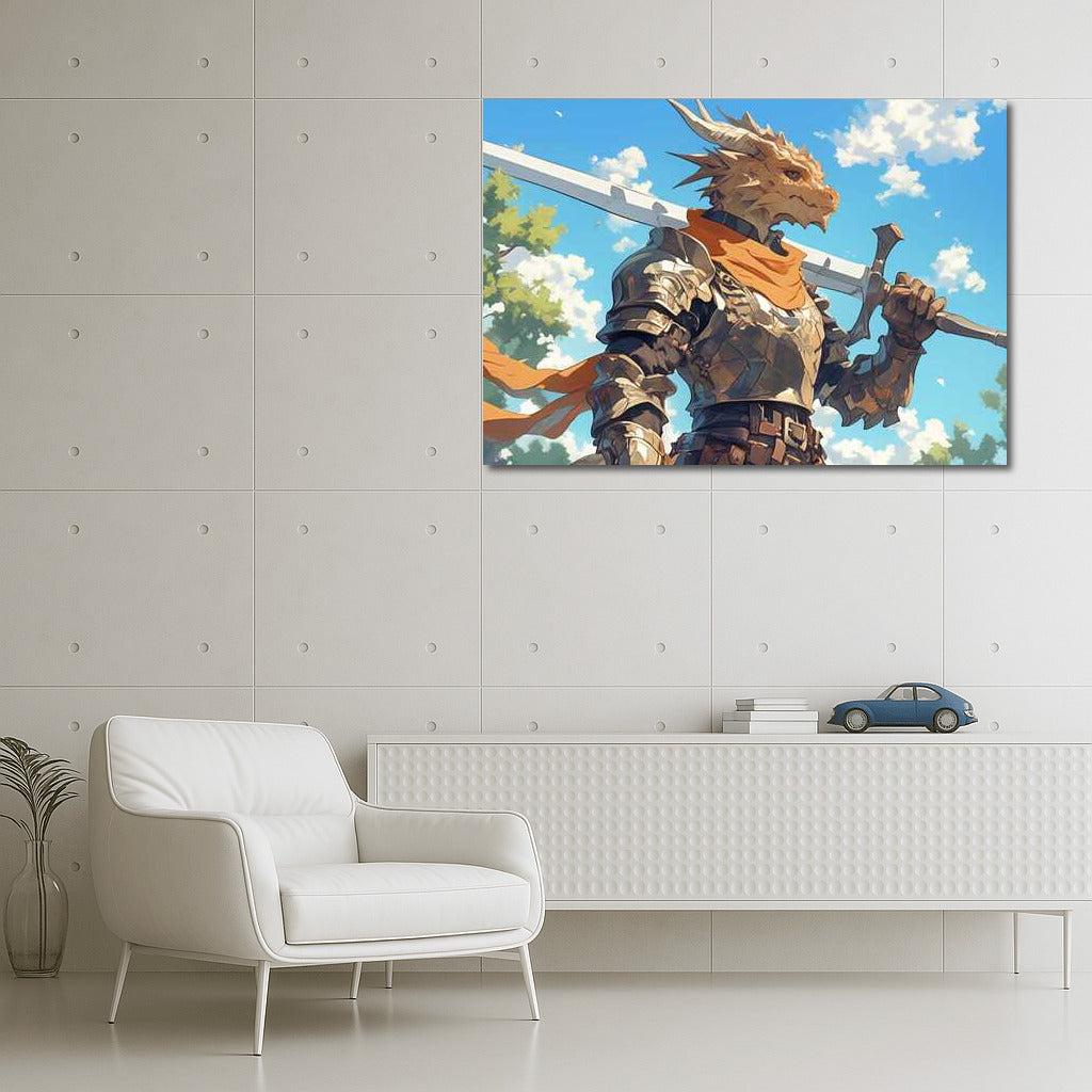 Fantasy Incarnation: Anthropomorphic Dragon Warrior