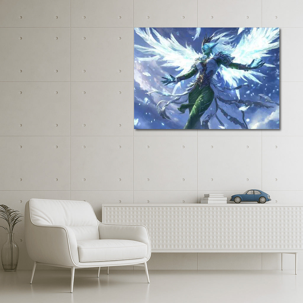 Green-skinned Goddess: Flight to Fantasy World