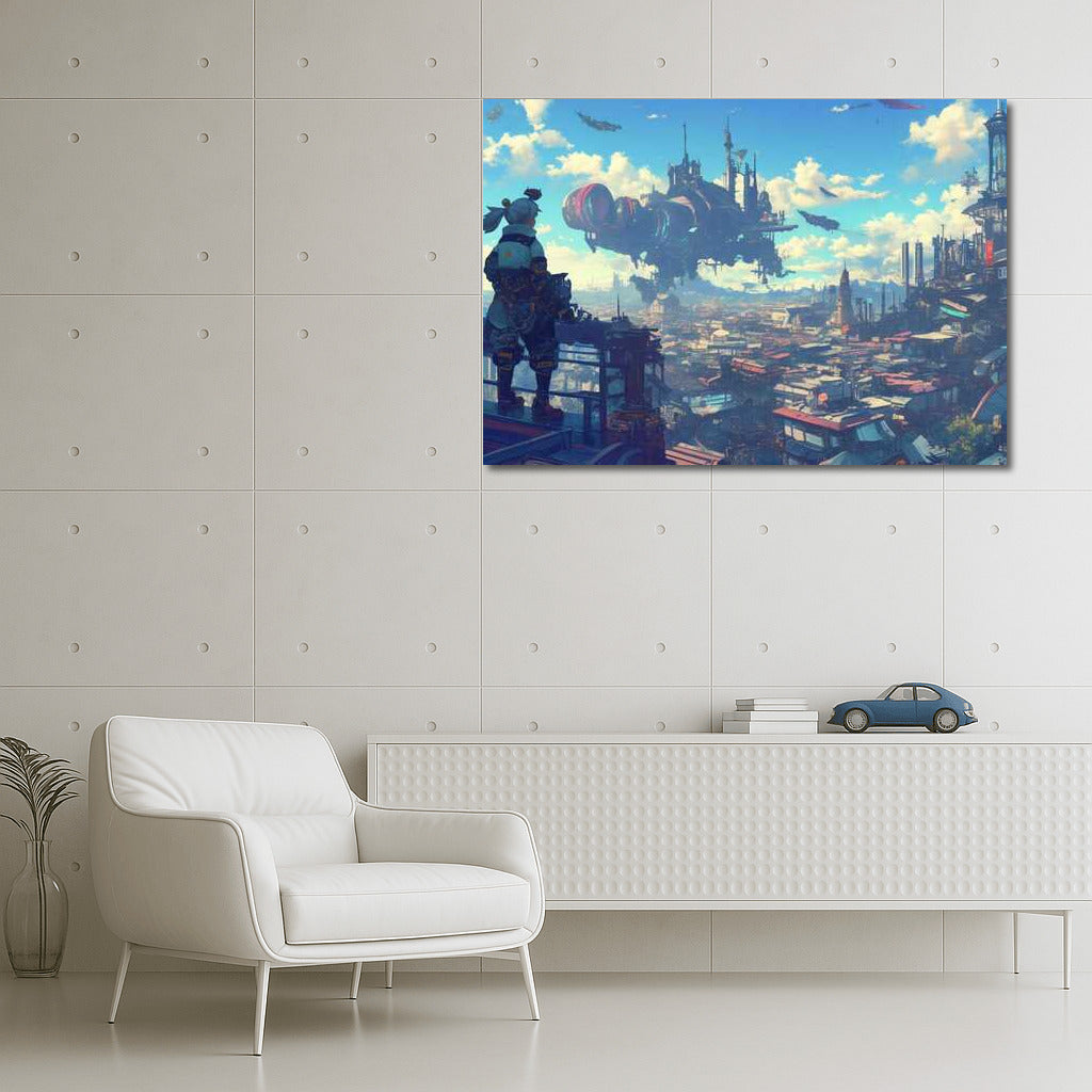 Guardian of the Ice City: Cryopunk Fantasy Worlds