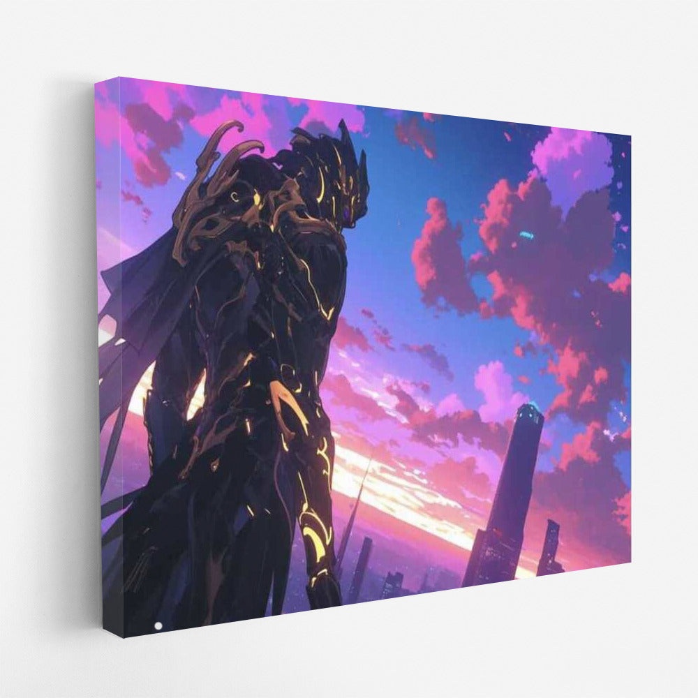 Neon Guardian: Dive into the Dark Fantasy World