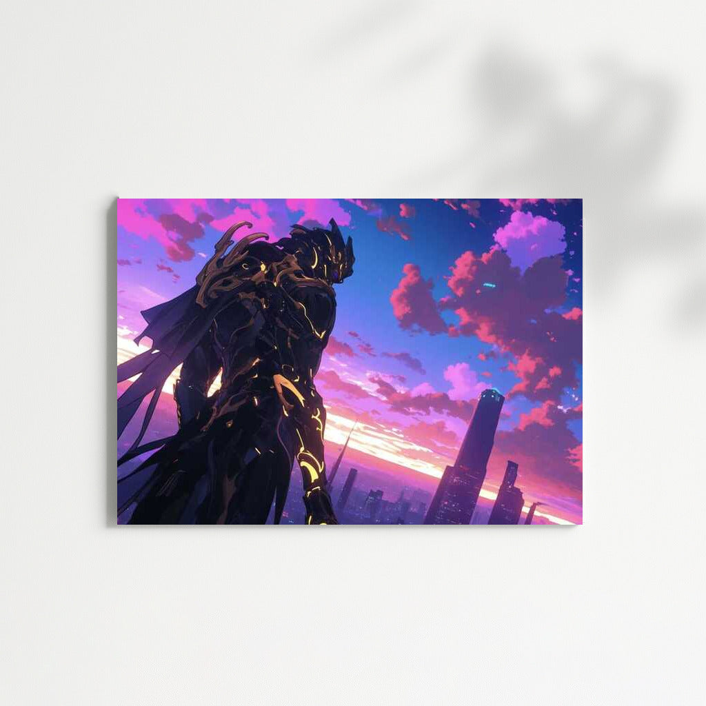 Neon Guardian: Dive into the Dark Fantasy World