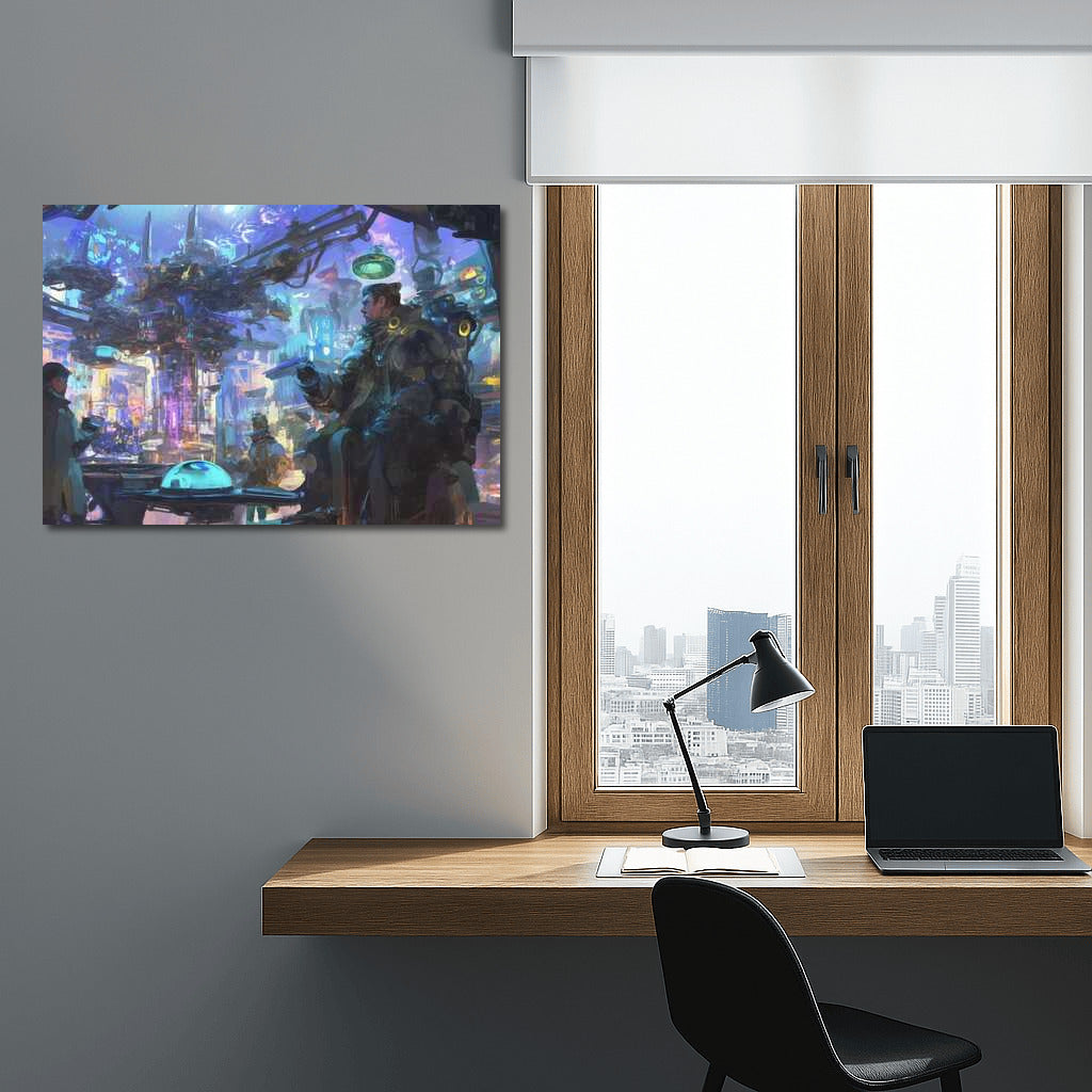 Gateway to Cryopunk: City of the Future in a Fantasy World