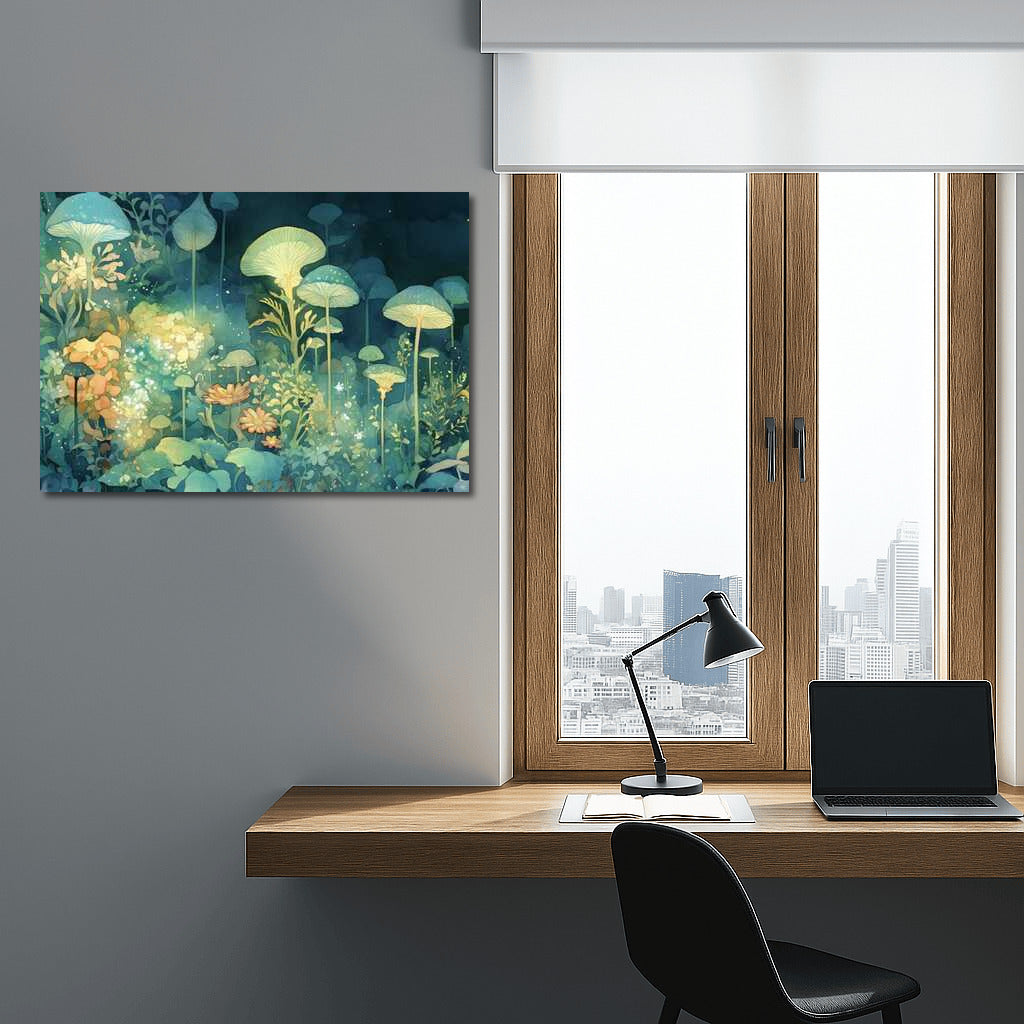 Firefly Forest: Magic Mushrooms in a Fantasy World