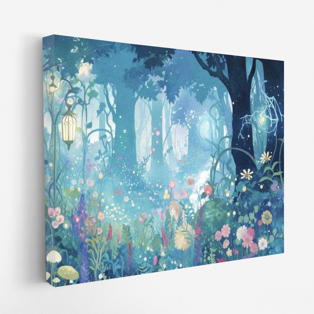 Lamplight in a Fairytale Forest: Fantasy Magic