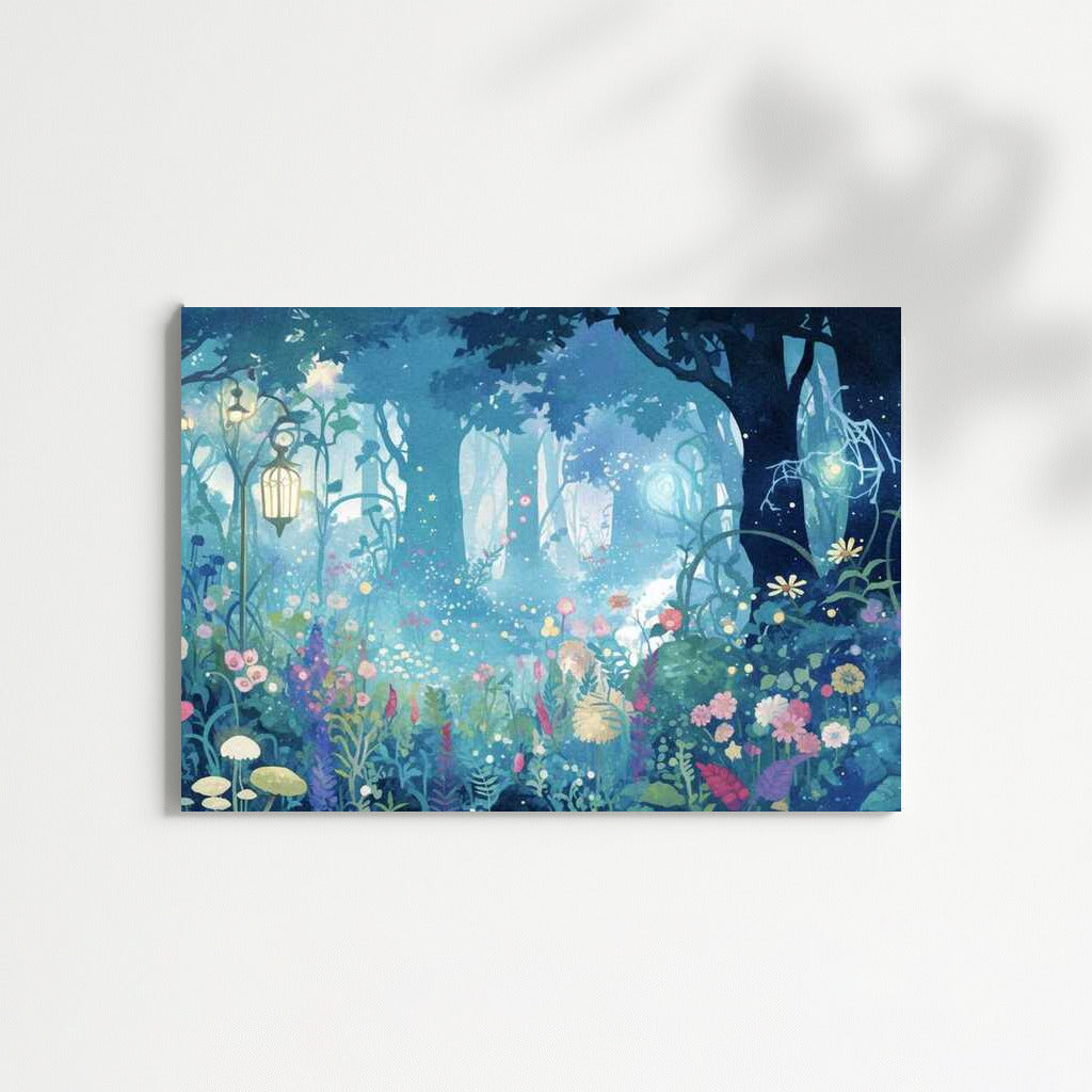 Lamplight in a Fairytale Forest: Fantasy Magic