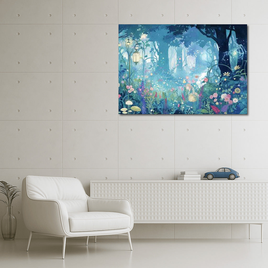 Lamplight in a Fairytale Forest: Fantasy Magic