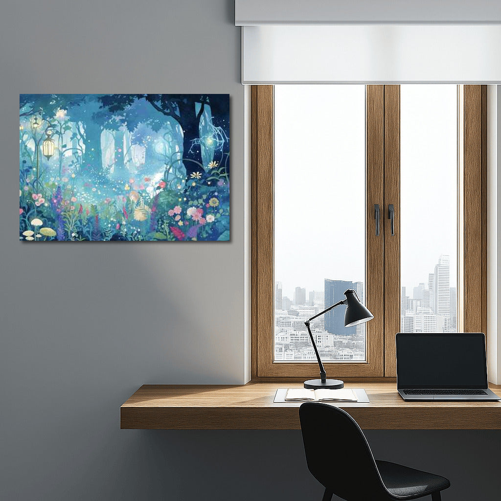 Lamplight in a Fairytale Forest: Fantasy Magic