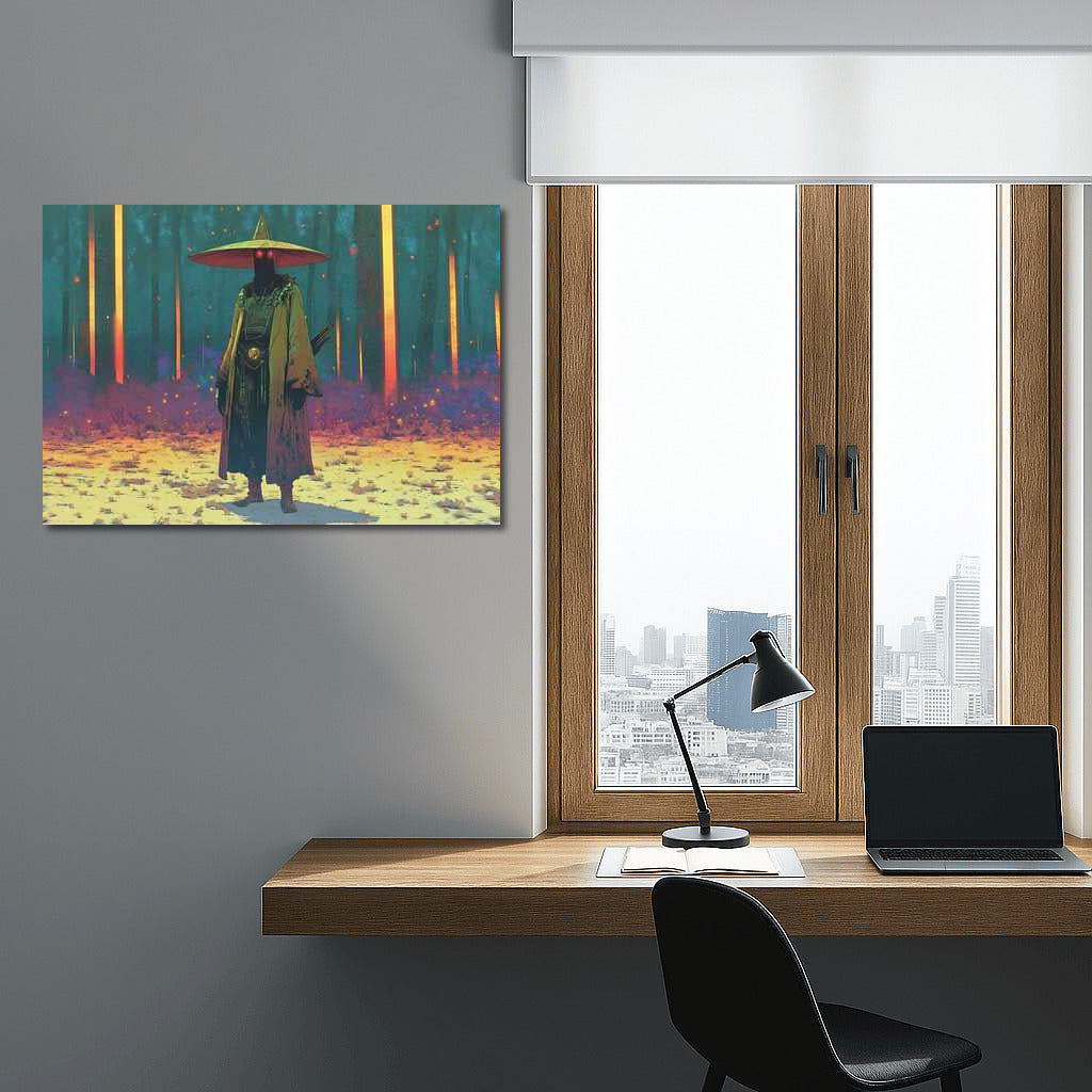 Mysterious Wanderer in the Mysterious Forest: Fantasy World for Dreamers