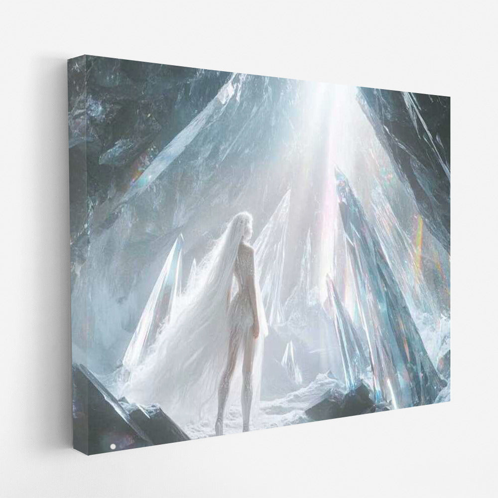Mystical Creature: Light and Crystals Fantasy
