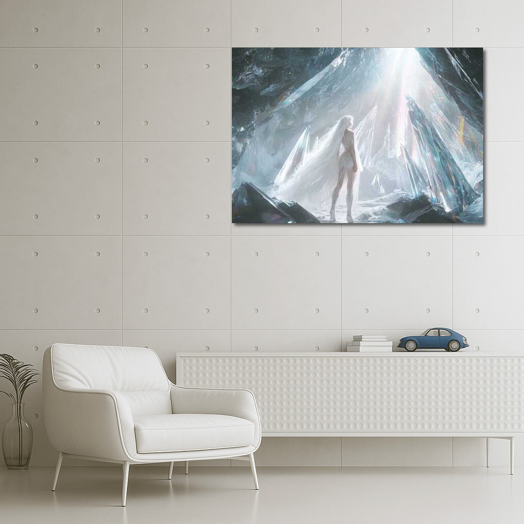 Mystical Creature: Light and Crystals Fantasy