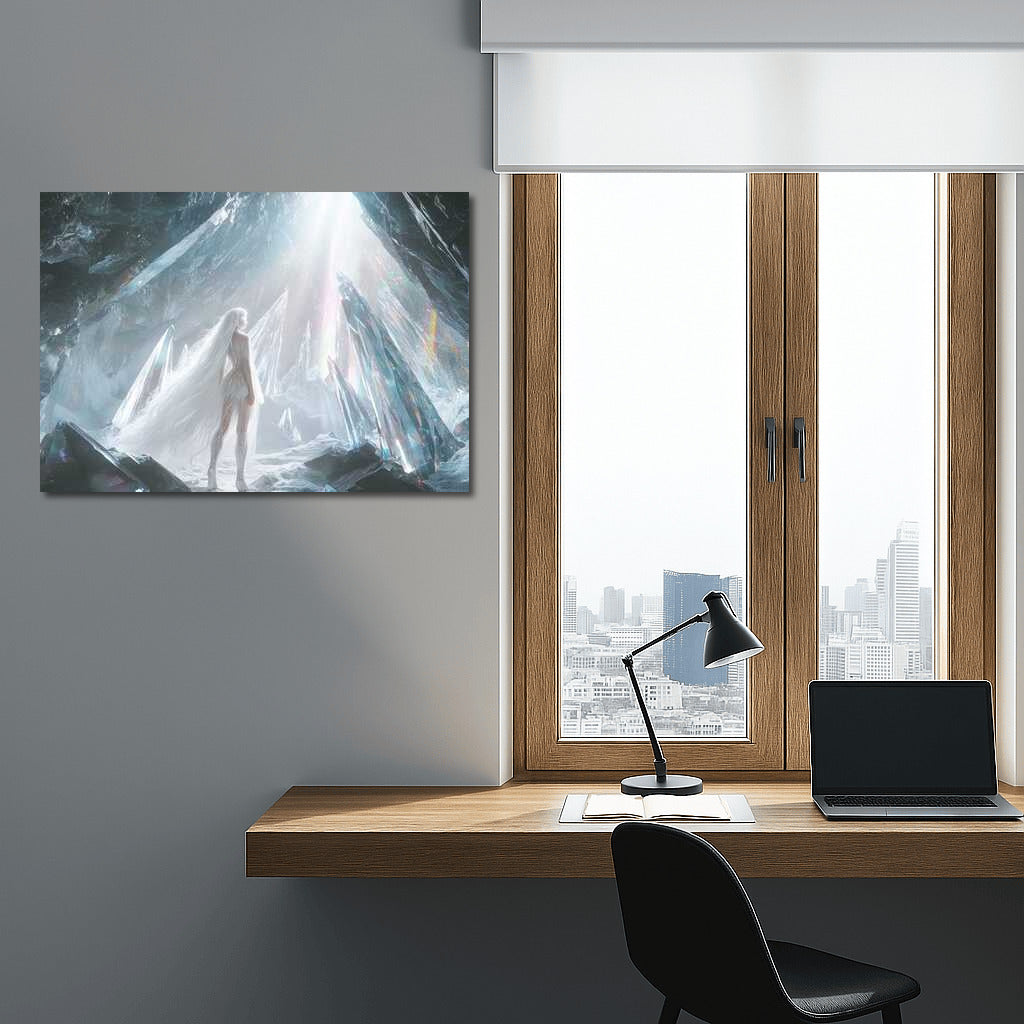 Mystical Creature: Light and Crystals Fantasy