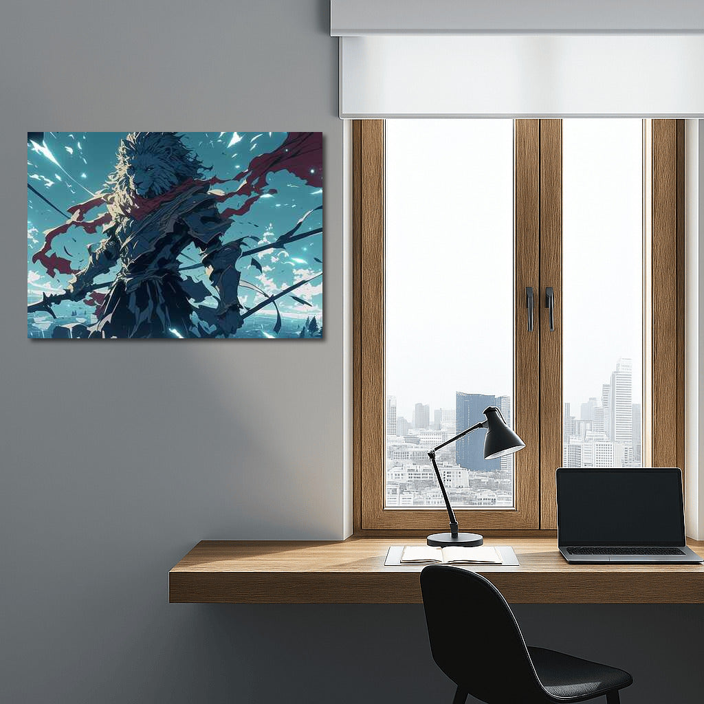 Fantasy Lion Warrior: Defender of the Magic Lands