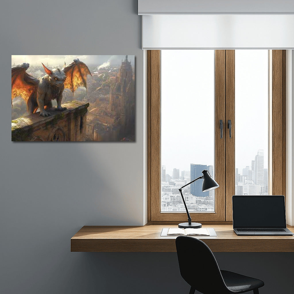 Guardians of the Ancient City: Fantasy Gargoyles