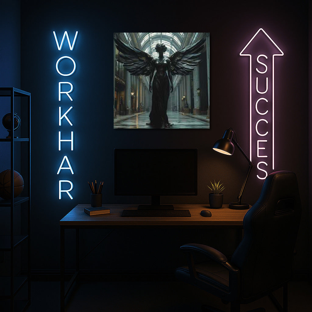 Fantasy in Flight: Angelic Grace in the Corridor