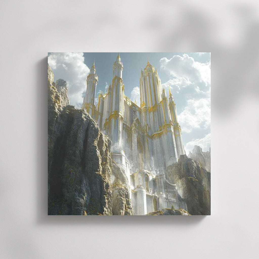 Sky Castle Fantasy: Majesty Among the Clouds