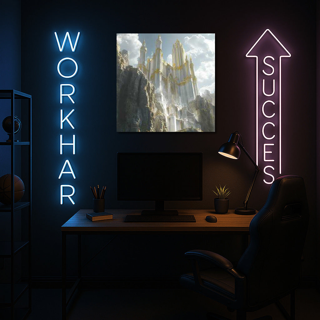 Sky Castle Fantasy: Majesty Among the Clouds