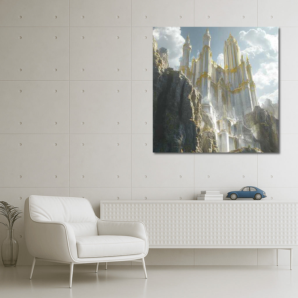 Sky Castle Fantasy: Majesty Among the Clouds