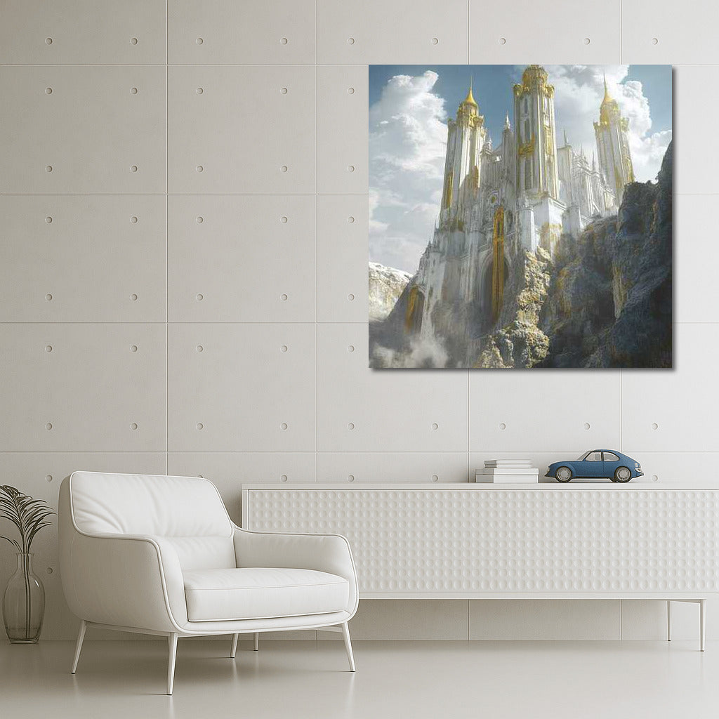 Fantasy Castle in the Sky: Cloud Magic