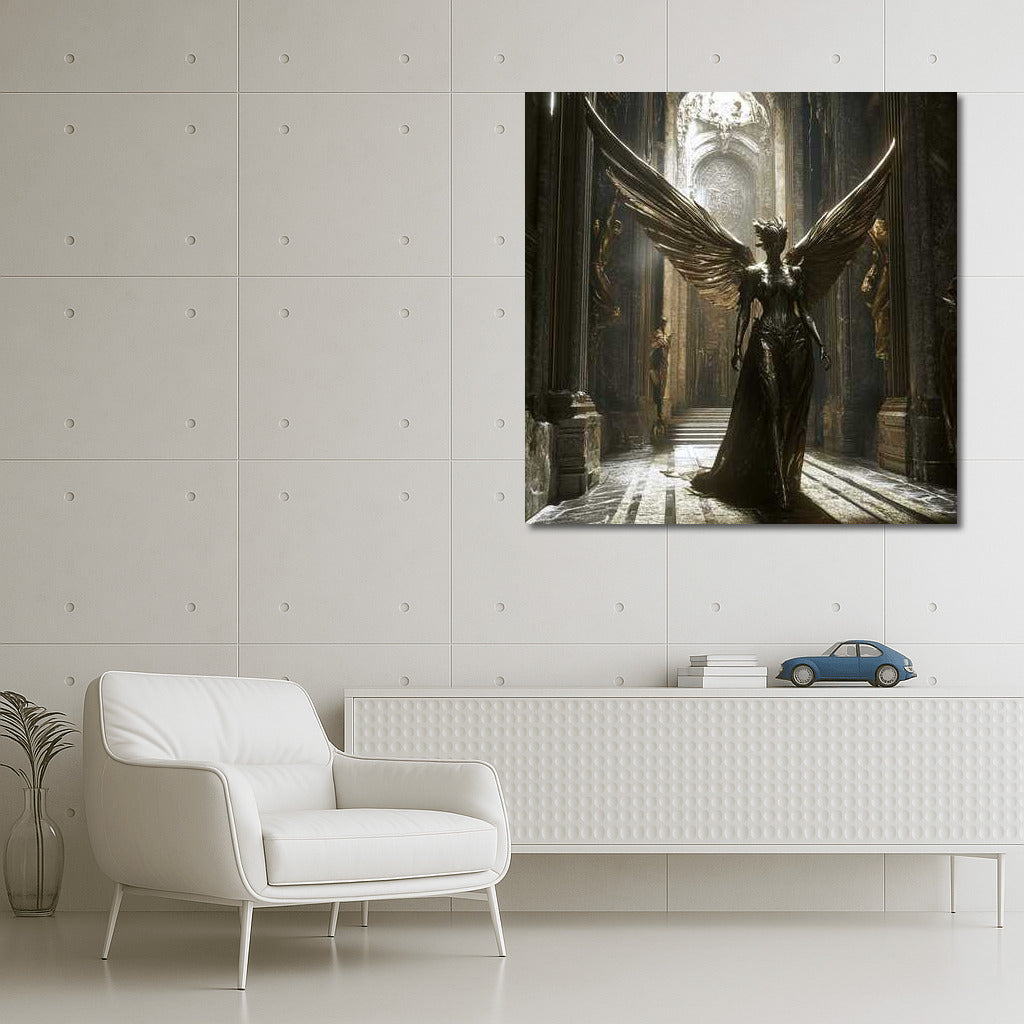 Fantasy Light: Angelic Woman 4 in Rays of Magic