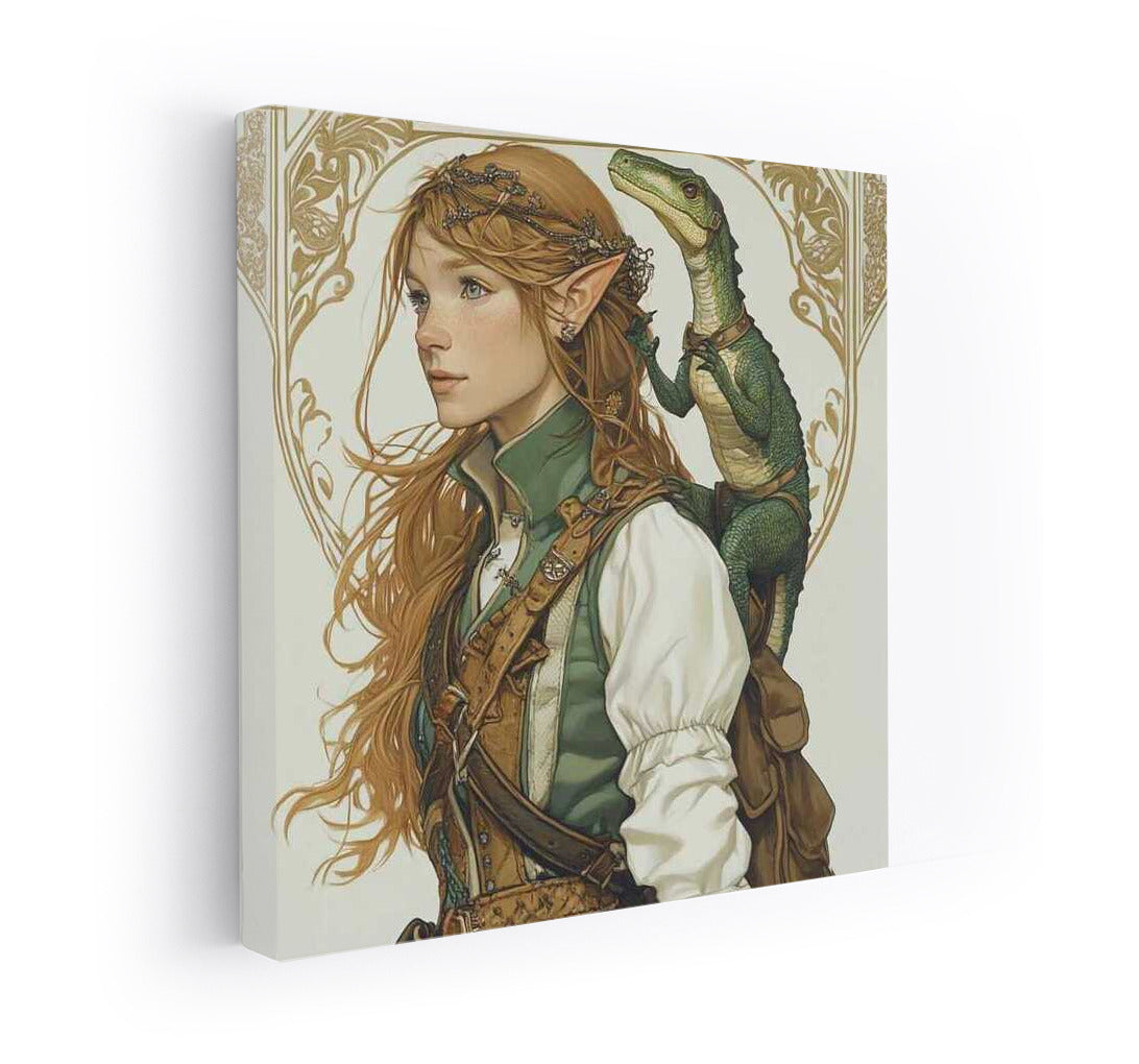 Fantasy Mysteries: Mysterious Character and the Lizard