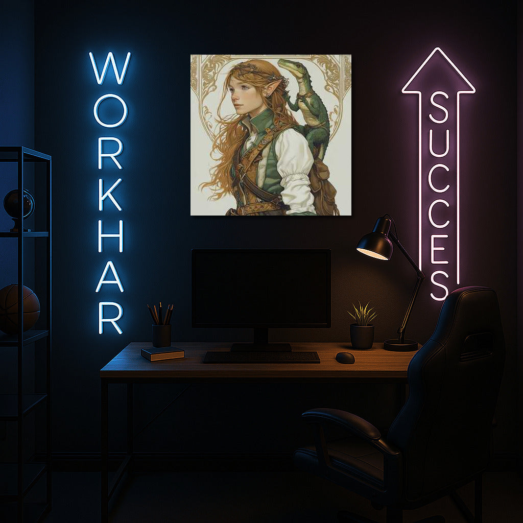 Fantasy Mysteries: Mysterious Character and the Lizard