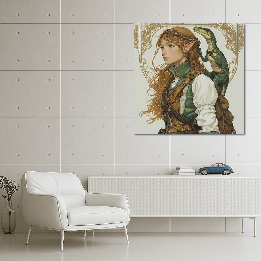 Fantasy Mysteries: Mysterious Character and the Lizard