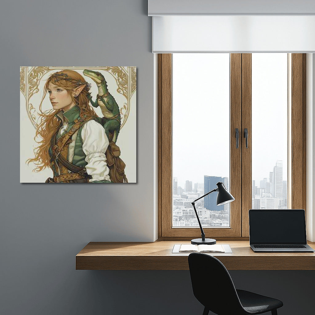 Fantasy Mysteries: Mysterious Character and the Lizard