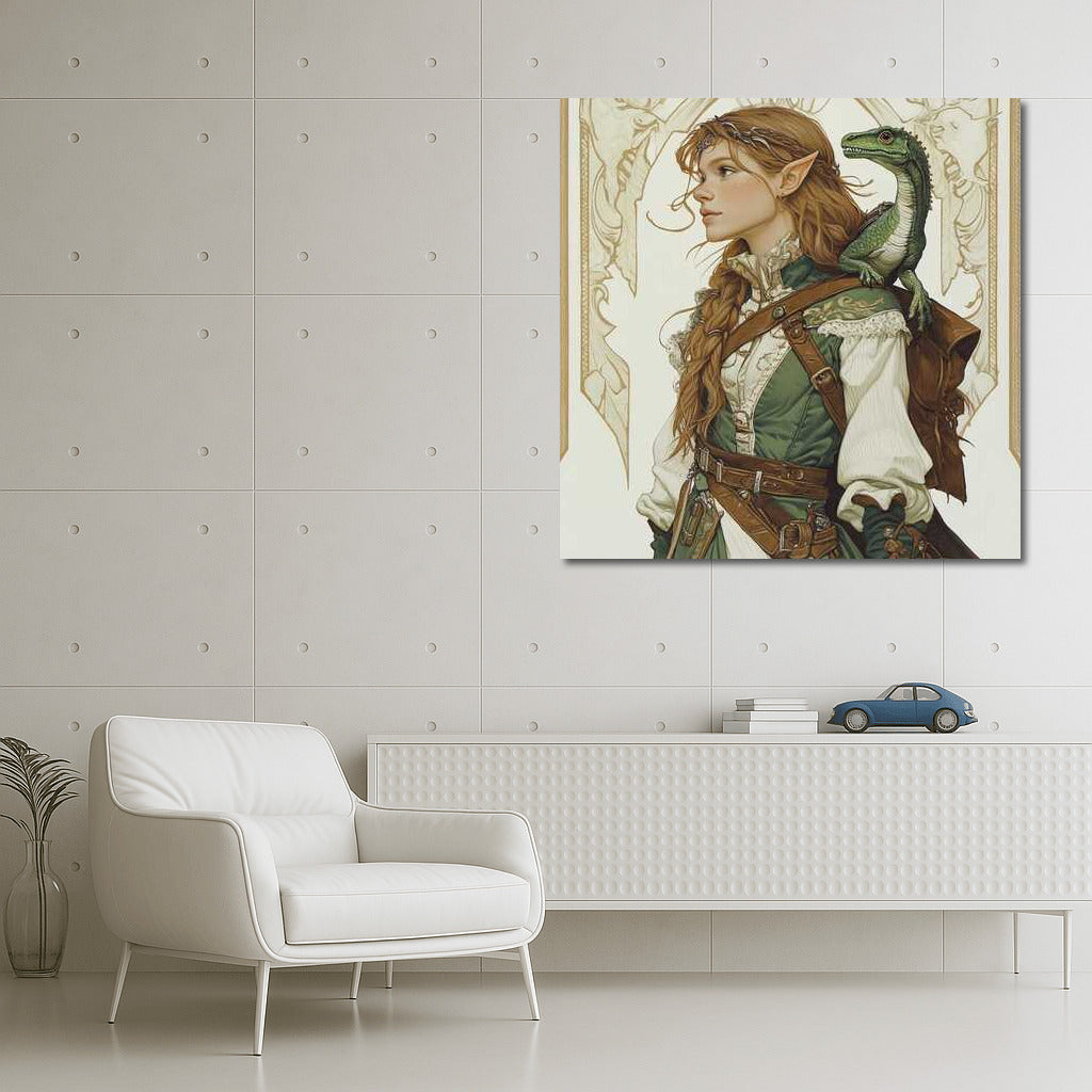 Dragon Magic: Fantasy World Character