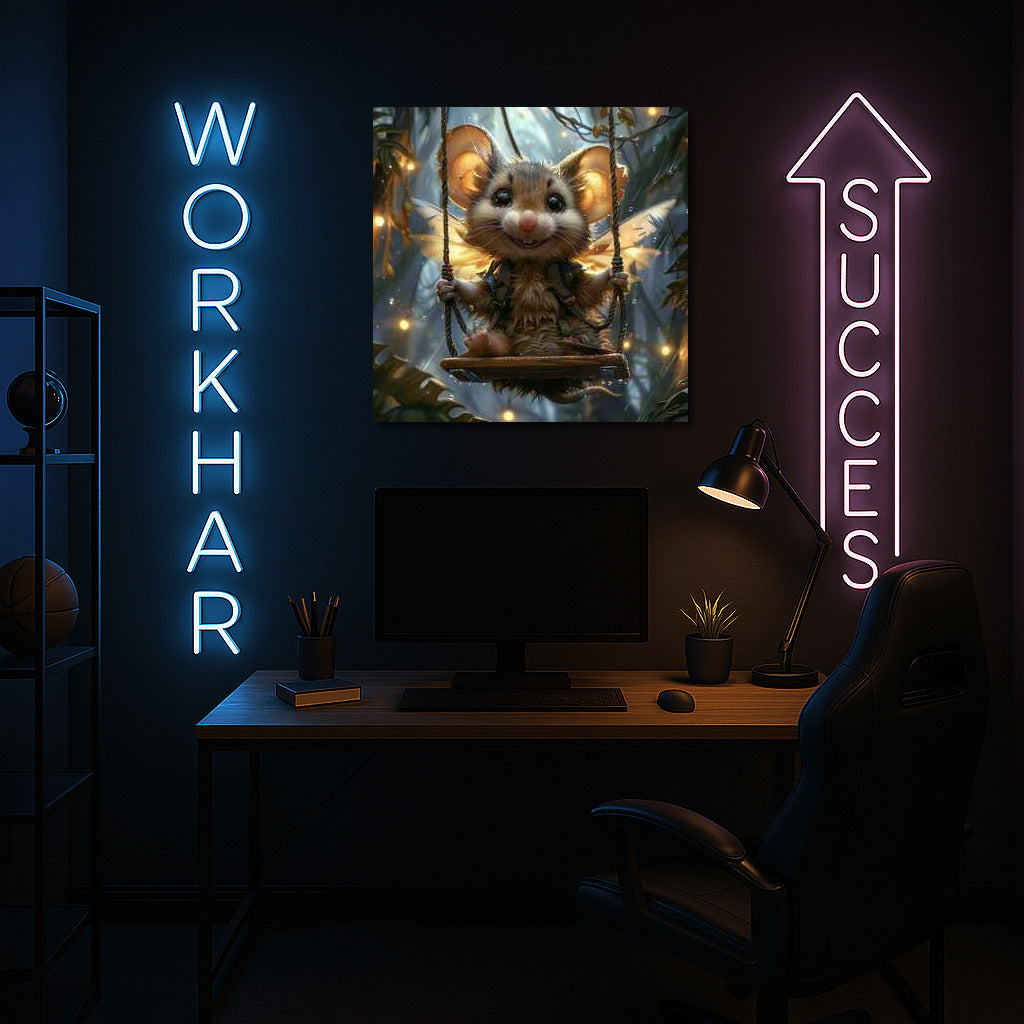 Fantasy Swing: Charming Mouse in the Fairytale Forest