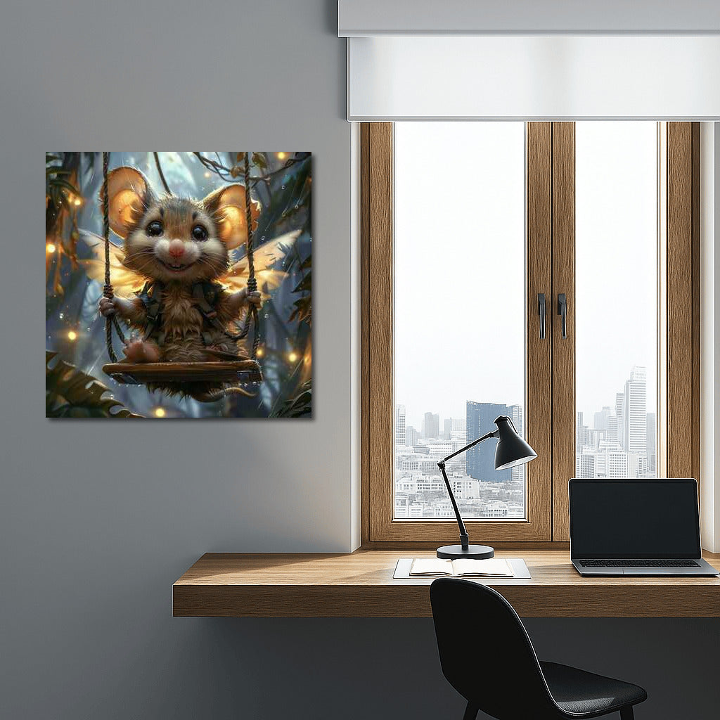 Fantasy Swing: Charming Mouse in the Fairytale Forest