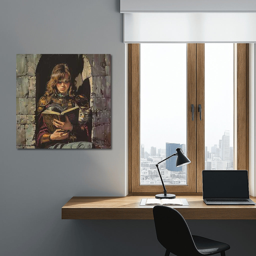 Secrets of the Shadows: Reading Ancient Tomes in a Dark Fantasy World