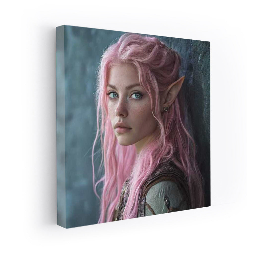 Fantasy Magic: Pink Haired Elf