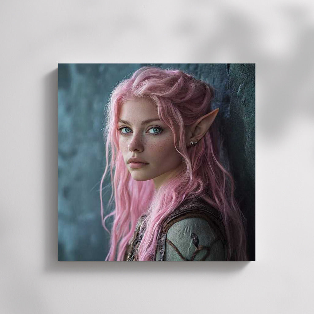 Fantasy Magic: Pink Haired Elf