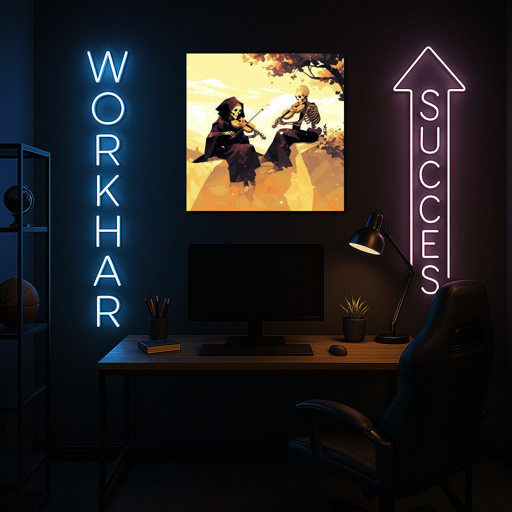 Skeleton Violinists: A Fantasy of Life and Death