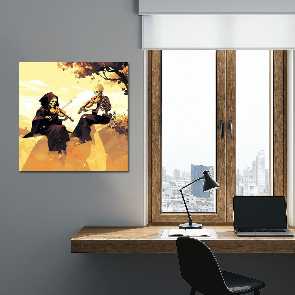 Skeleton Violinists: A Fantasy of Life and Death