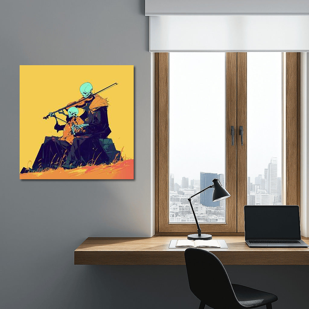 Skeleton Symphony: Fantasy in the World of Skeletons and Violins